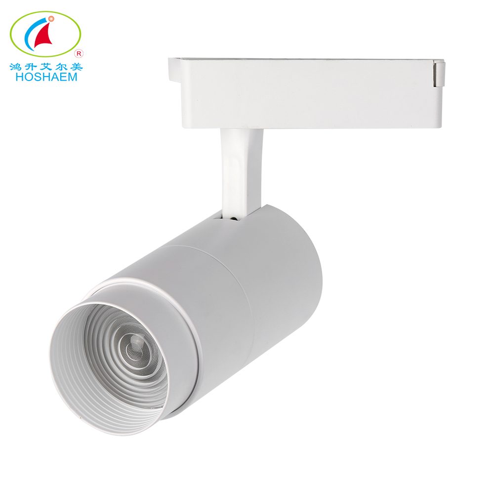 Hongsheng HOSHAEM 20W Zoomable LED éclairage sur rail noir blanc 15 °-60 ° 2200LM fournisseur de projecteur de plafond lumineux 3
