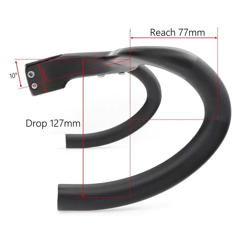 Carbon Fiber Integrated and external Monocoque Handlebar 7