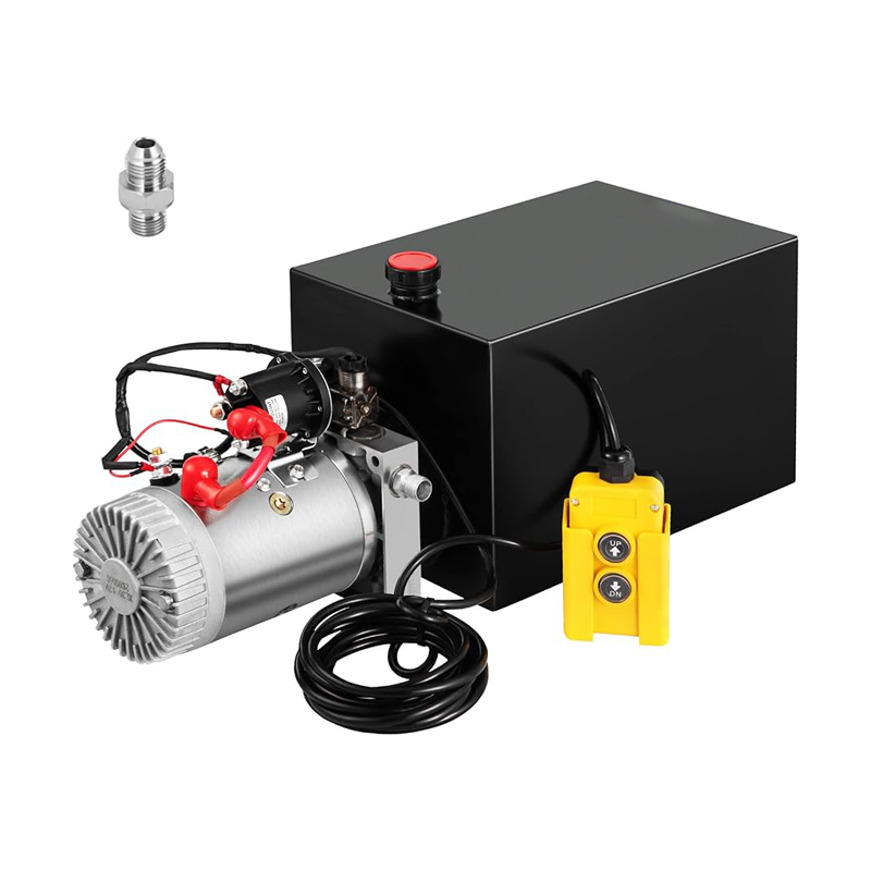 덤프 트레일러용 DC12V 2KW 3000PSI 수력 장치 6