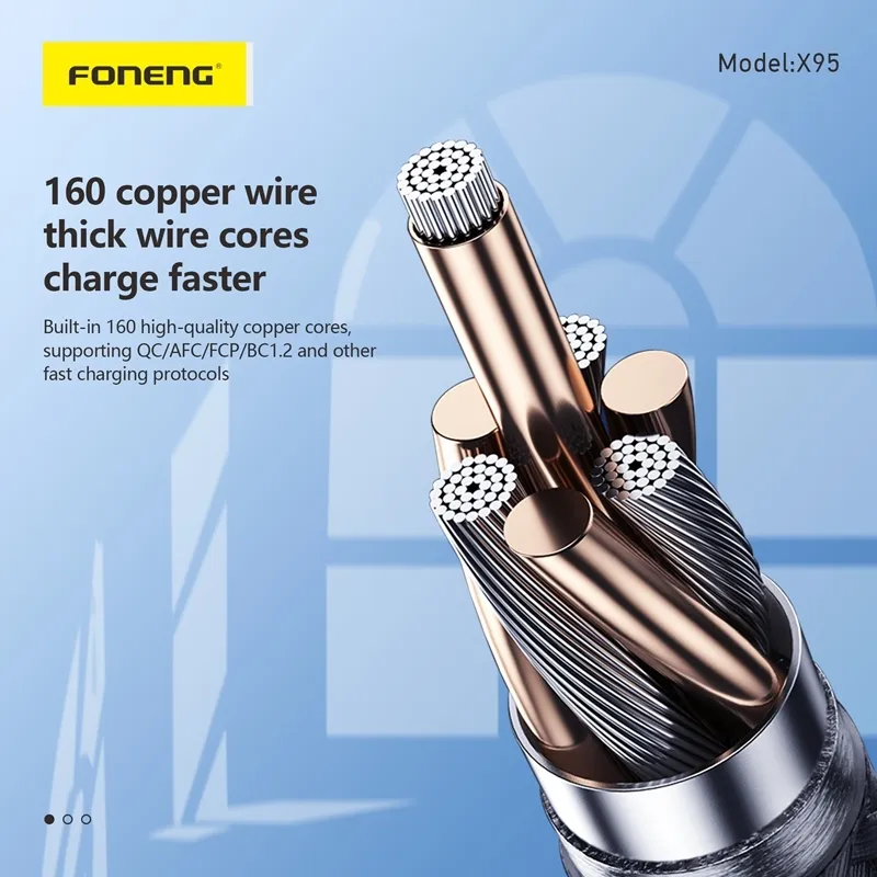 Data Cable Type C Fast Charging FONENG X95Supply 2