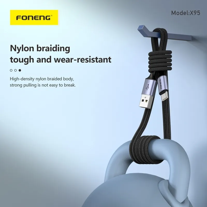 Data Cable Type C Fast Charging FONENG X95Supply 5