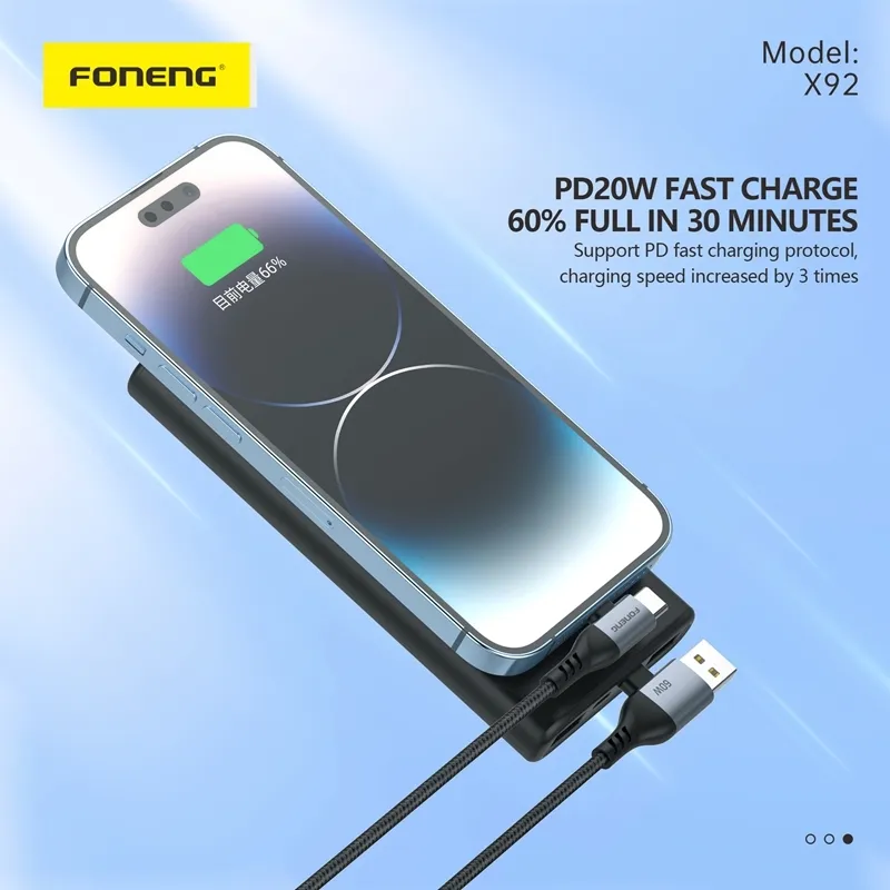 FONENG Data Cable for Power Bank FONENGSupply 2
