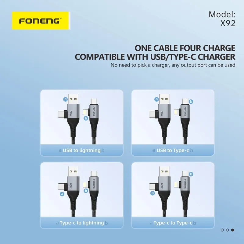 FONENG Data Cable for Power Bank FONENGSupply 6