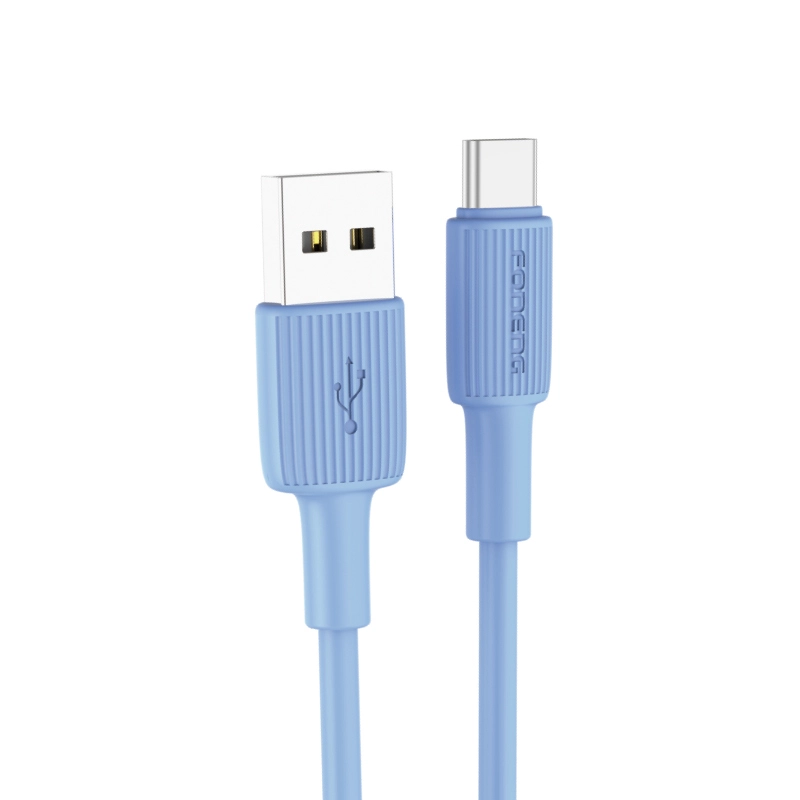Cabo de dados de silicone FONENG 3A 60W PD20W 1.2M X100 1