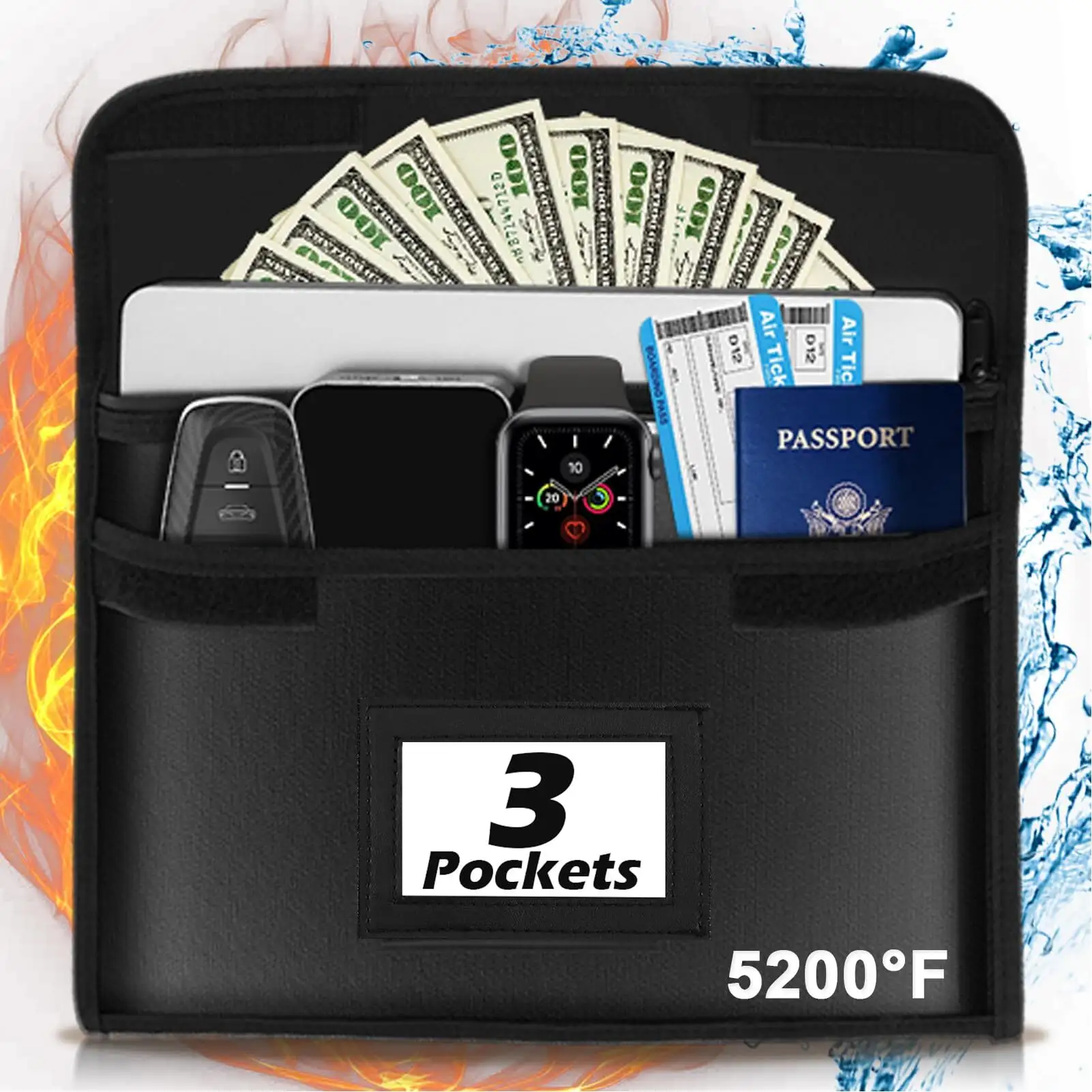 Sanjiu Fireproof Waterproof Document Bag / with Good Price 2