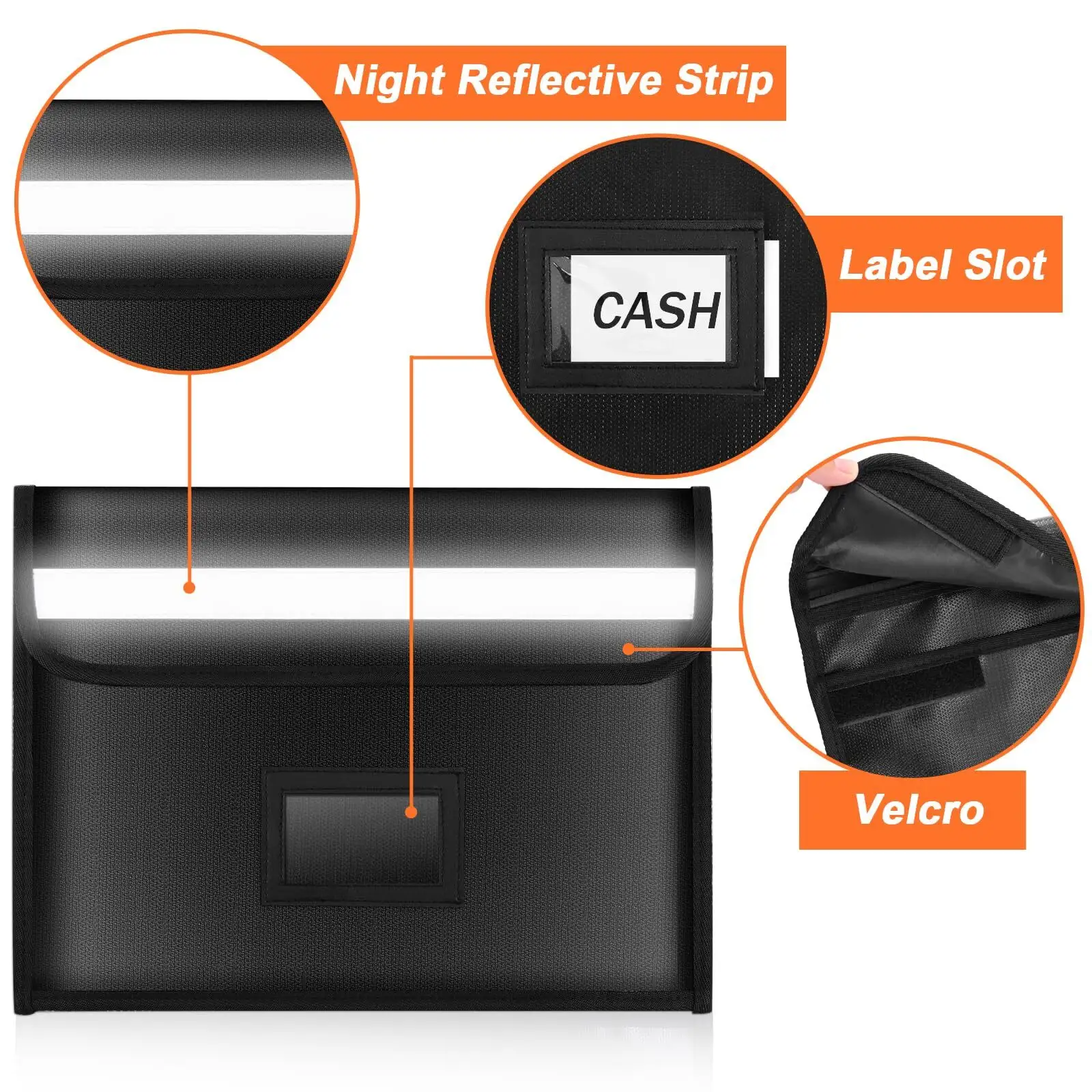Sanjiu Fireproof Waterproof Document Bag / with Good Price 6