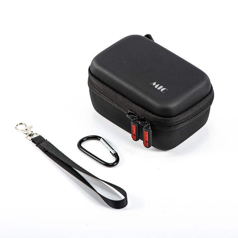 Bolsa de transporte STARTRC con correa para la muñeca y mosquetón para DJI MIC 2