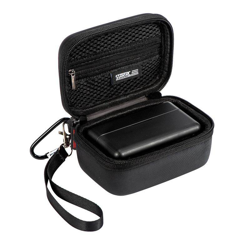 Bolsa de transporte STARTRC con correa para la muñeca y mosquetón para DJI MIC 6