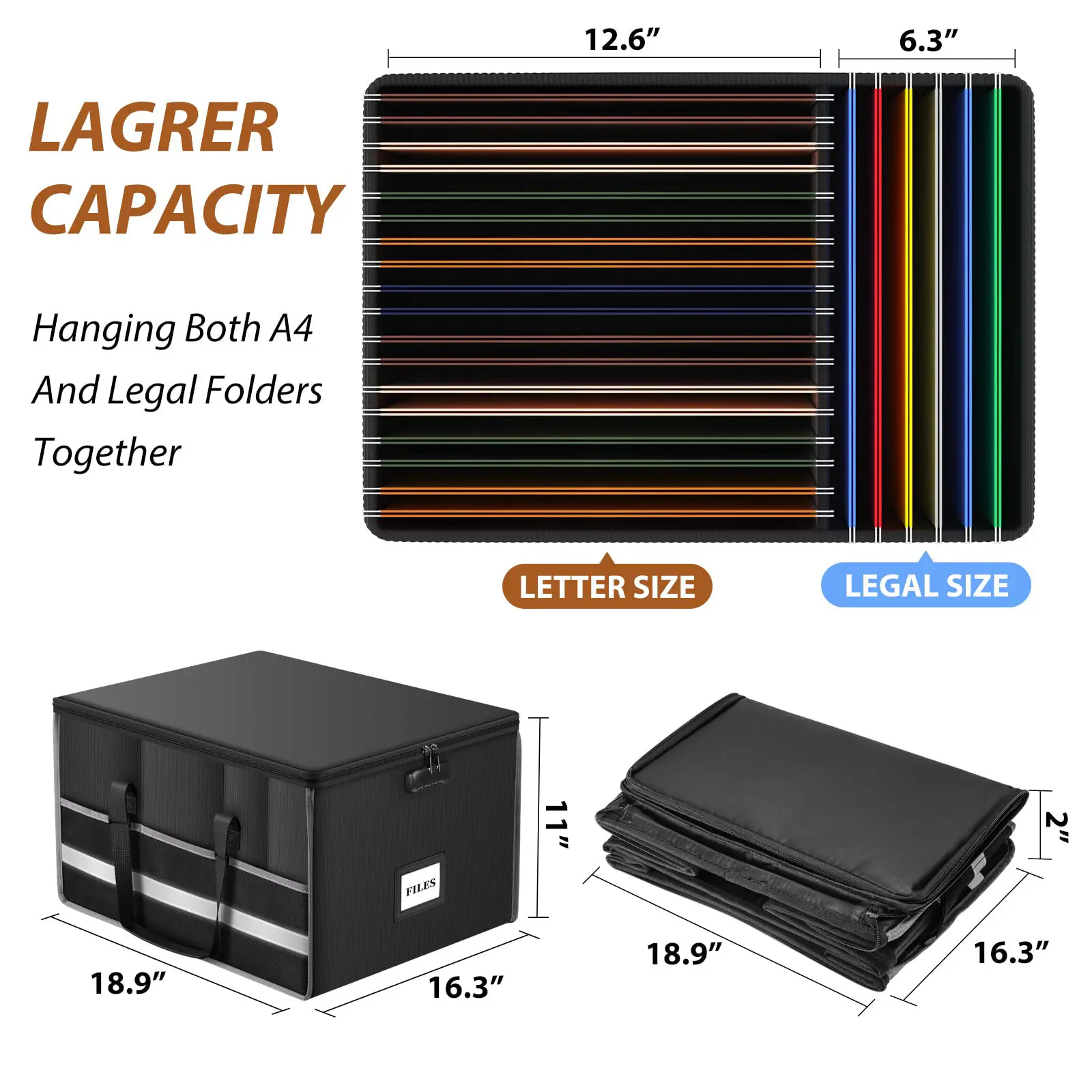 OEM Best Fireproof Waterproof Document Box Sanjiu 3