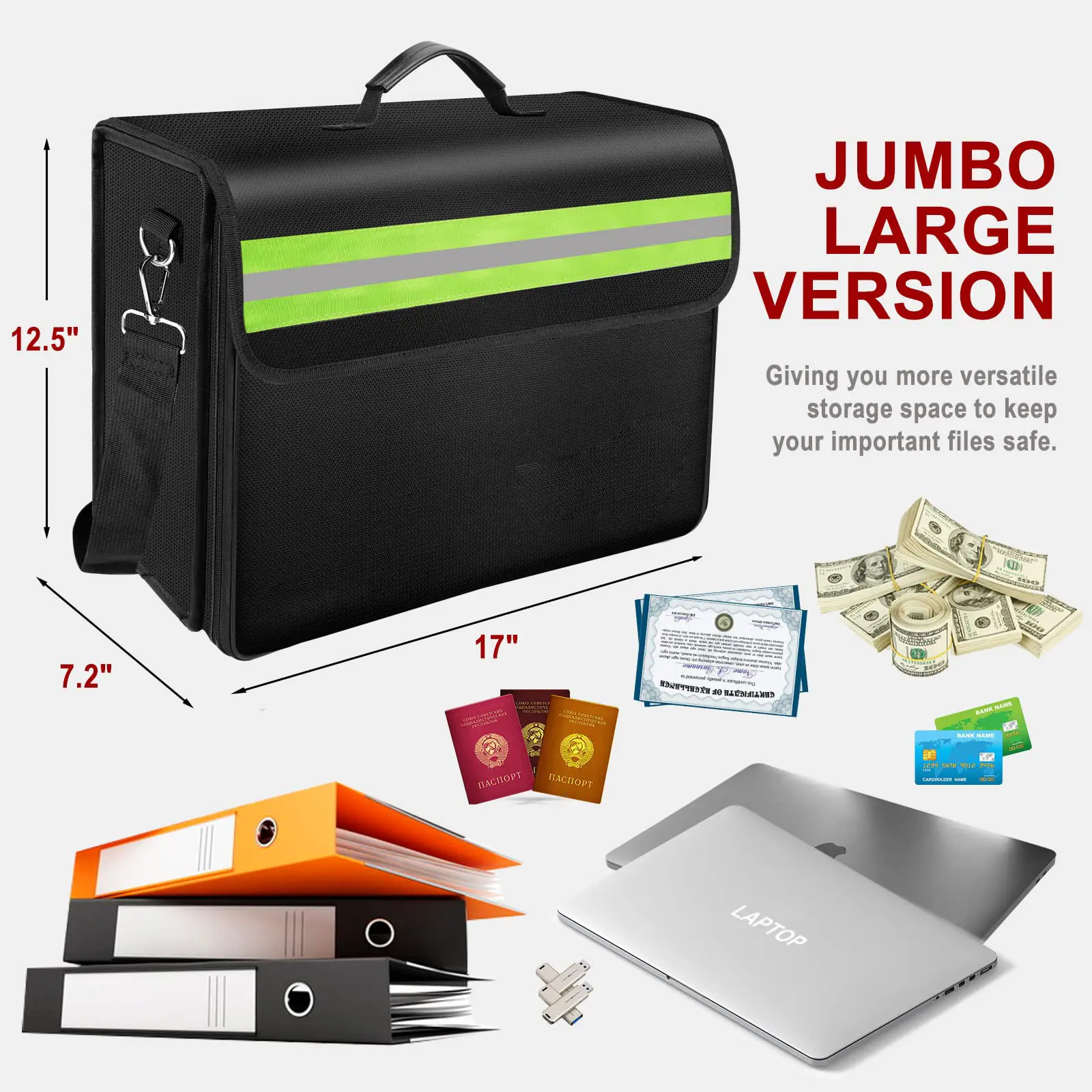 Wholesale Lockable Fireproof Document Box Sanjiu Brand 5