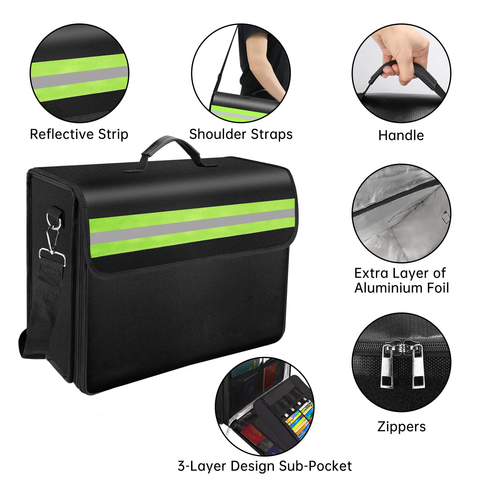 Wholesale Lockable Fireproof Document Box Sanjiu Brand 6