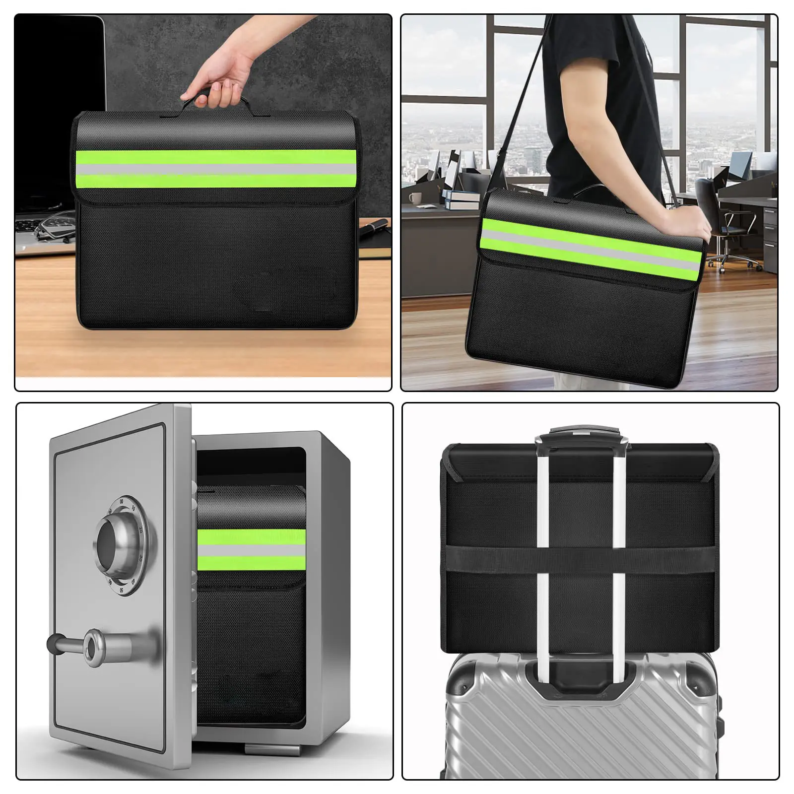 Wholesale Lockable Fireproof Document Box Sanjiu Brand 7