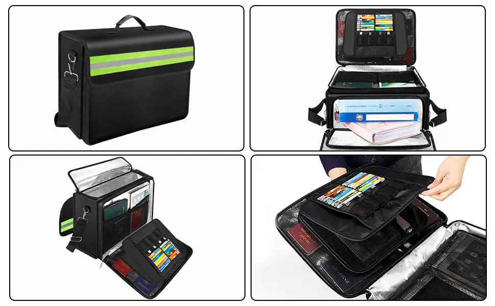 Wholesale Lockable Fireproof Document Box Sanjiu Brand 14