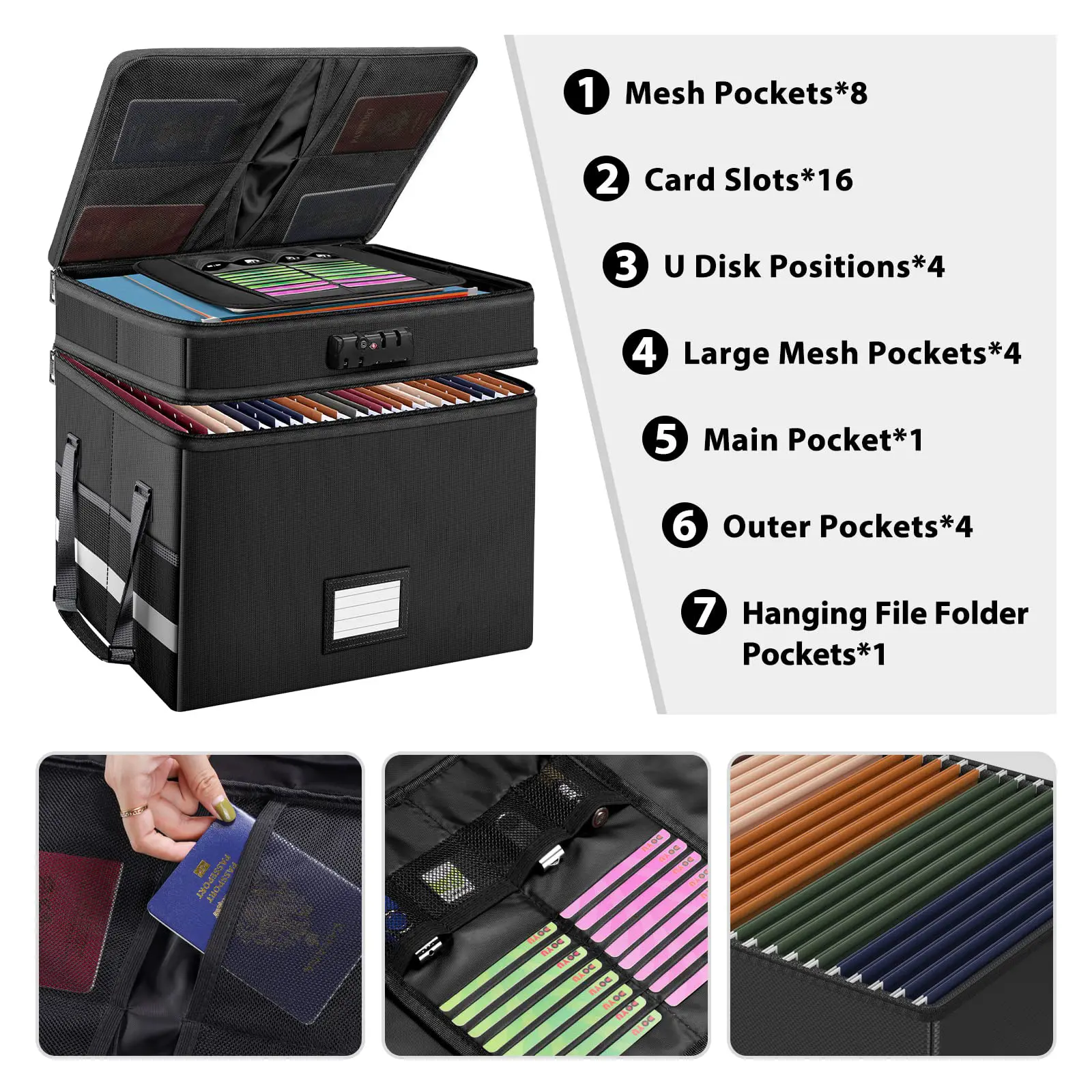 Sanjiu Fire Proof Document Box for Different Industries - 2