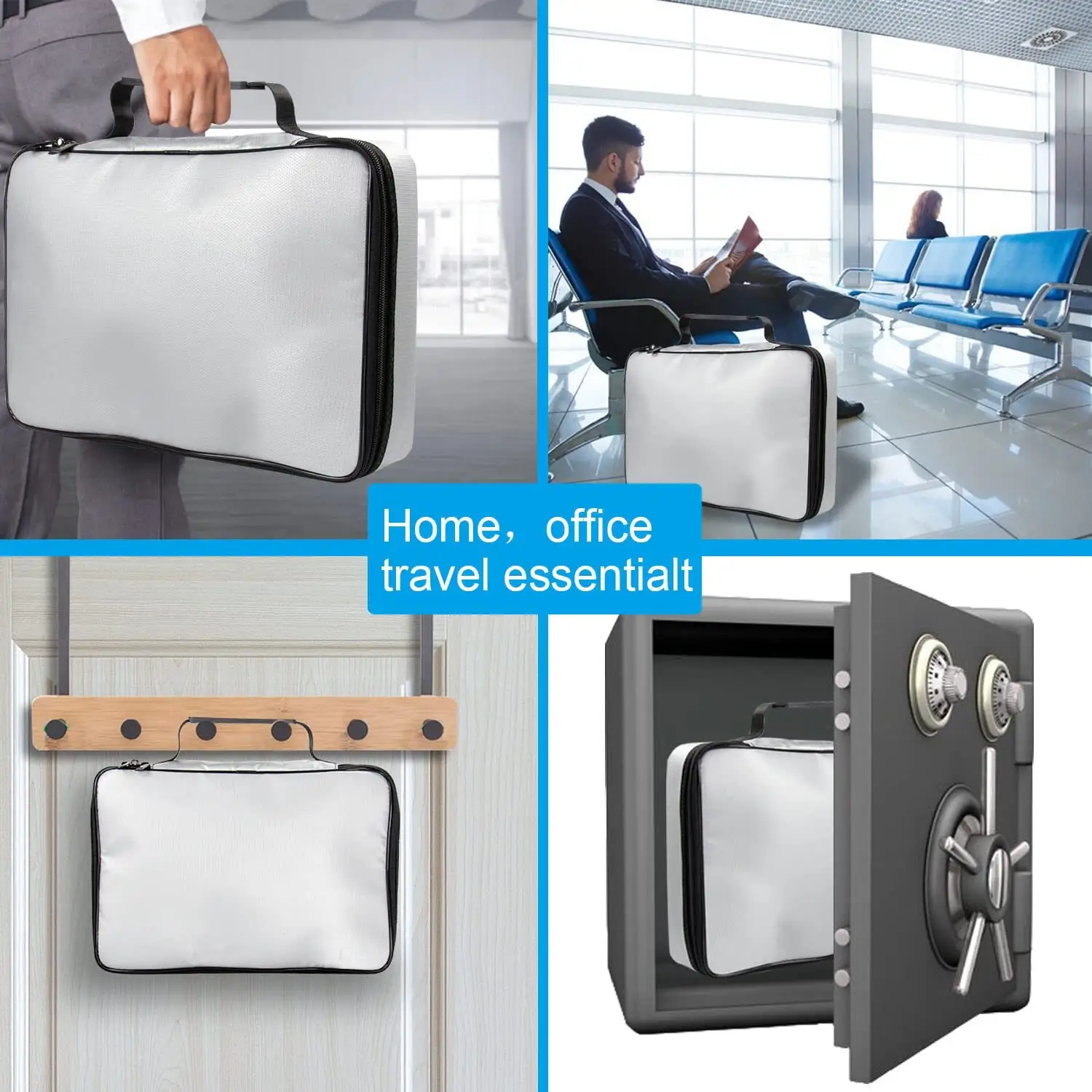 Sanjiu Fireproof Case for Documents with Custom Services 5