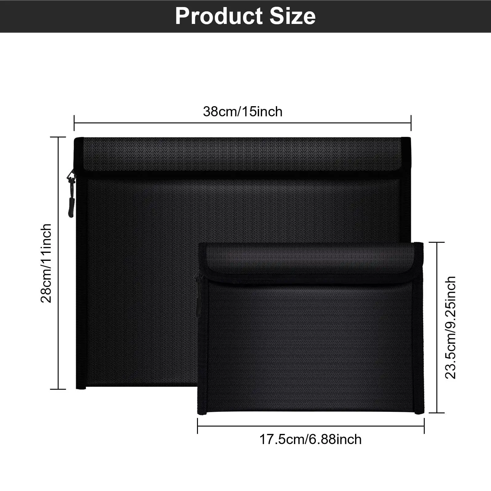 Good Selling Fireproof Document Bag with Lock Price List 8