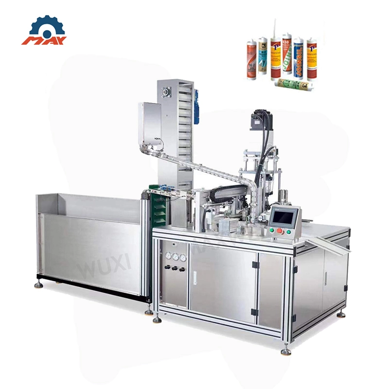 Horizontal Full Automatic Silicone Sealant Cartridge Filling Machine 1