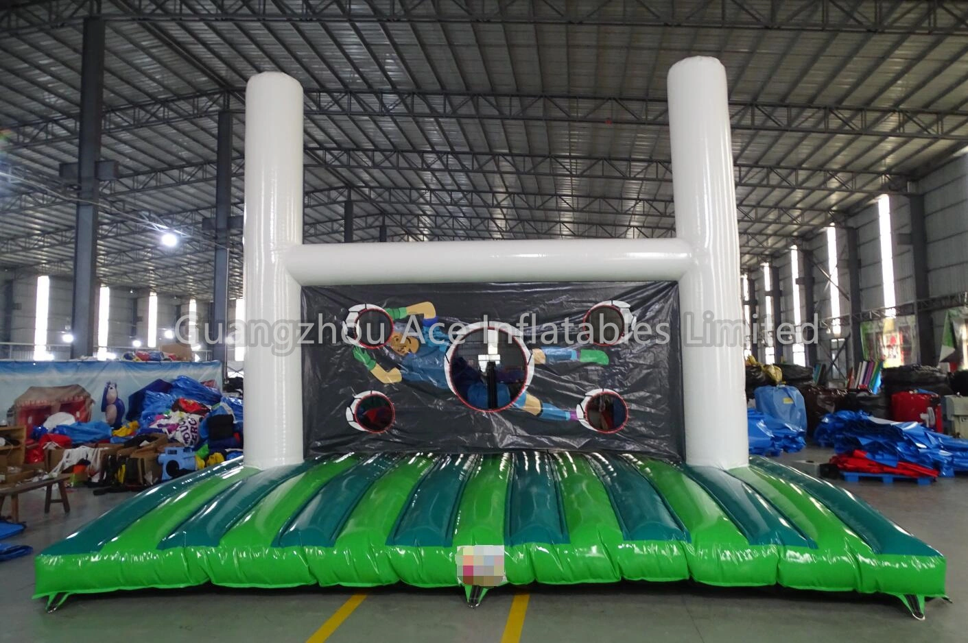 Inflatable Soccer Goal football shootout game for Outdoor Fun 1