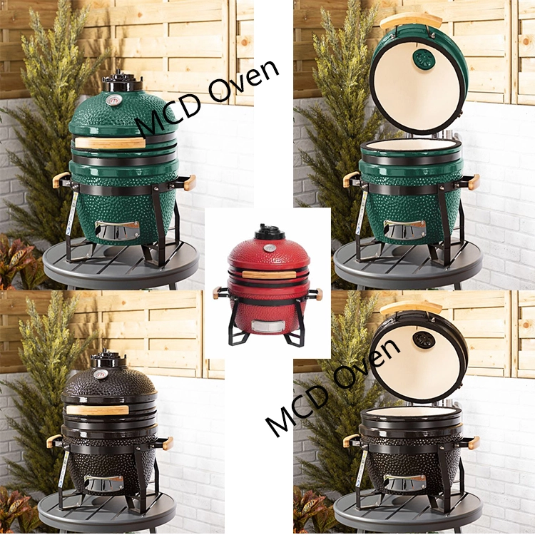 Produced by professional manufacturers MCD 15incn indoor outdoor bbq grill Kamado portable bbq oven 1