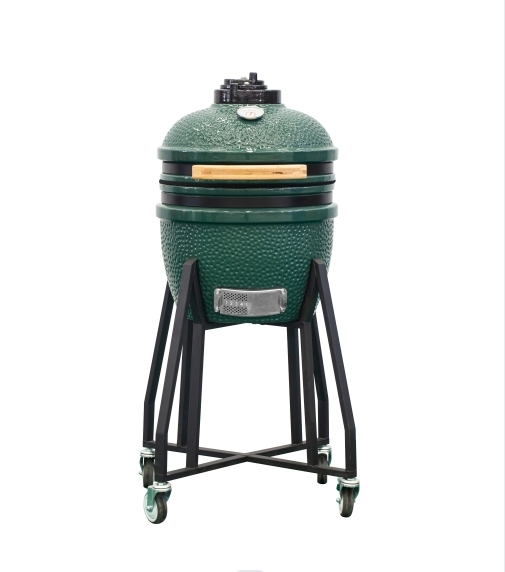 15inch MCD Kamado ceramic outdoor smokeless bbq stainless steel camping grill 1