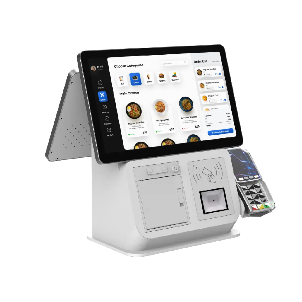 Restaurant Cash Register by LKS Kiosk-1 2