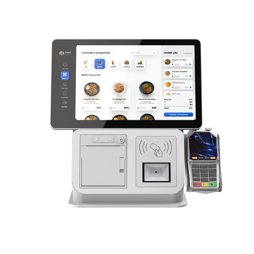 15.6-inch cash register desktop dual-screen version 1