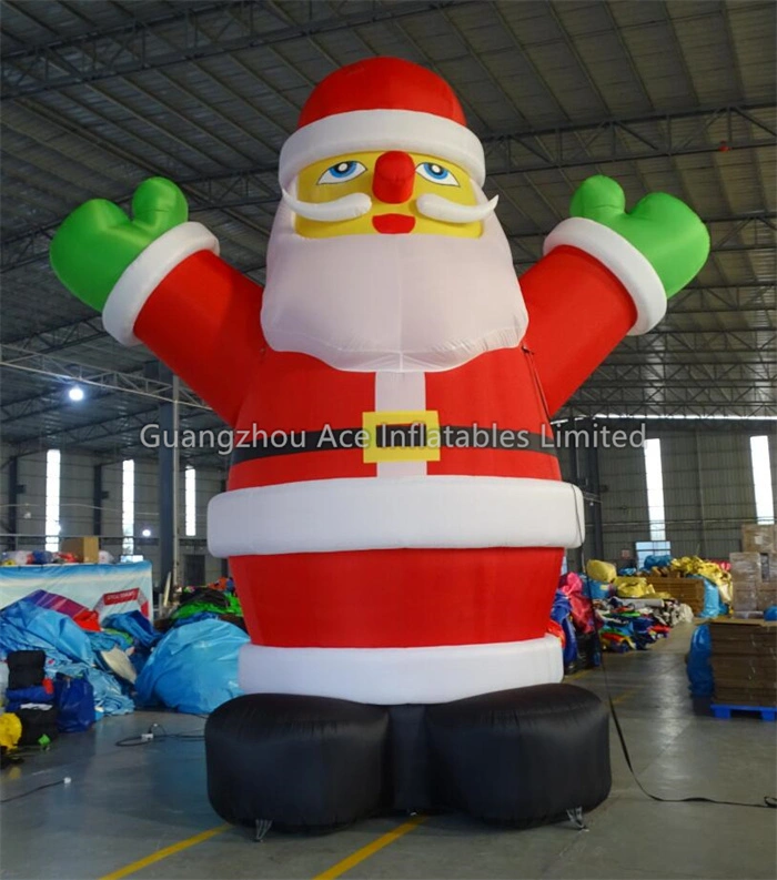 Inflatable Santa Claus Model Balloon Christmas Decoration for Holiday Xmas 1