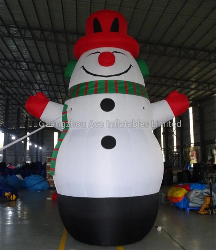 Giant Inflatable Snowman Model Balloon for Christmas Outdoor Decoration 1
