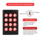Red Led Panel 12 Lenses (dual Chip = 12 Red and 12 NIR) - for Face - Sunsred 3