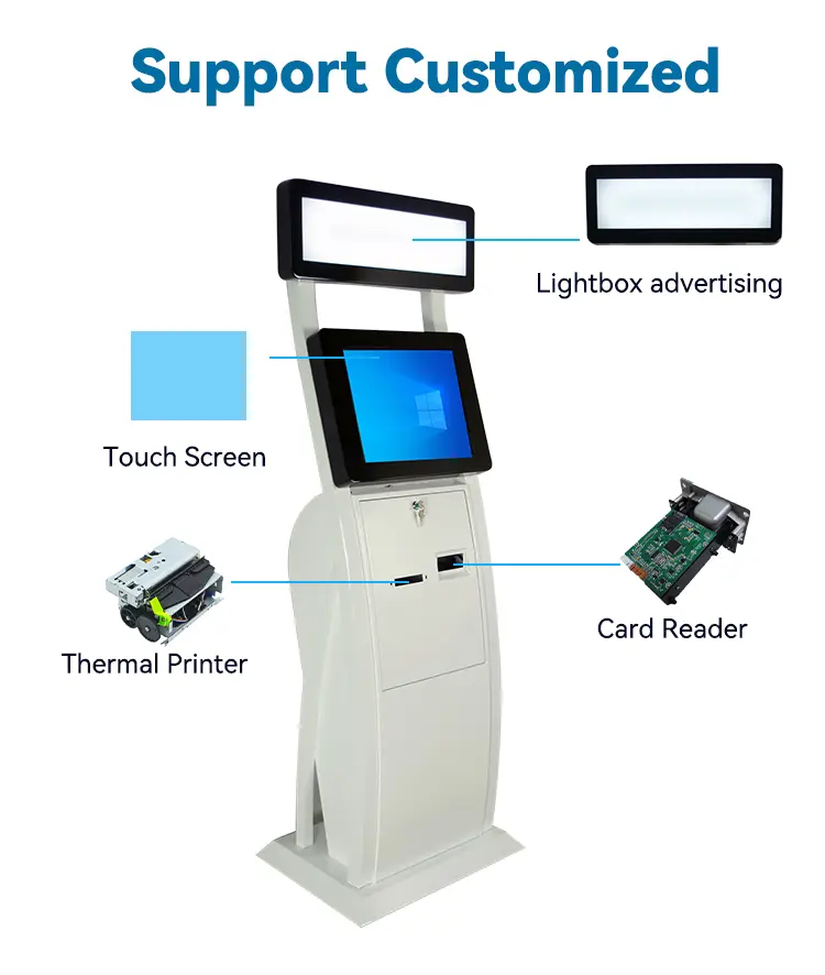 Touch Screen Digital Modern design for Self-serviceCE Rohs Fcc 4