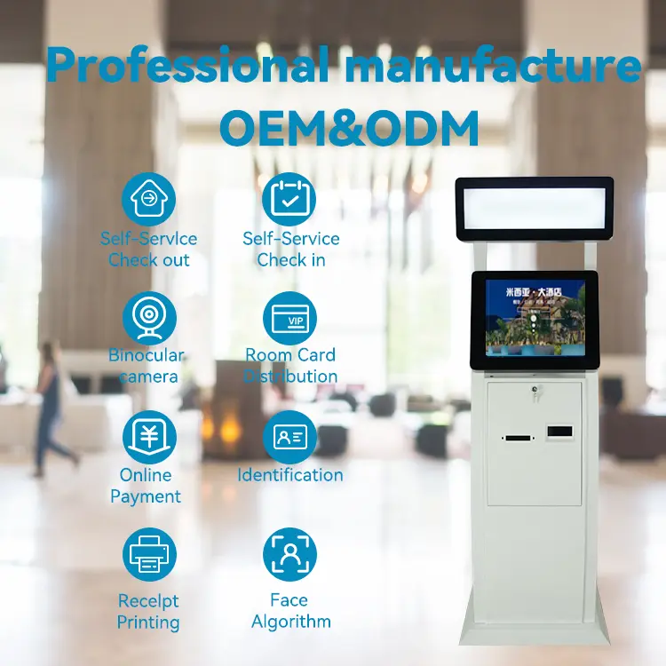 Touch Screen Digital Modern design for Self-serviceCE Rohs Fcc 3