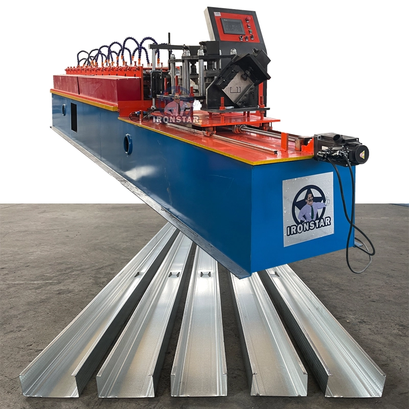 IRONSTAR 2 size in 1 C channel roll forming machine in UAE 1