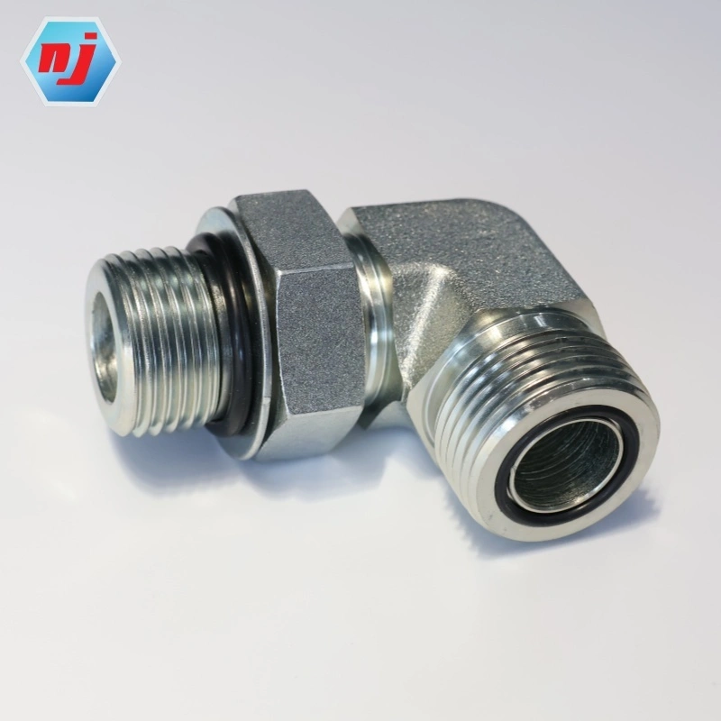 NJ 90 degrés Elboe ORFS mâle à ORB mâle adaptateur hydraulique FS6801 1