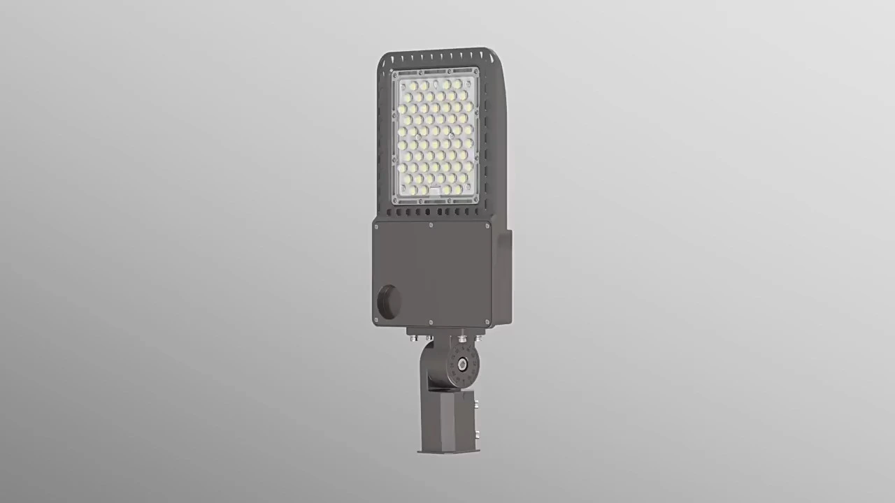 Hongsheng 150W LED Shoebox Lights لمواقف السيارات والمناطق الخارجية 5000K 20300LM الشركة المصنعة لإضاءة الشوارع 1