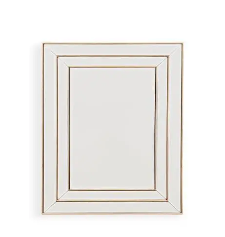 OEM ODM Modern Hotel Home Bathroom Decoration Wood Frame Make up Gold Miiro 1