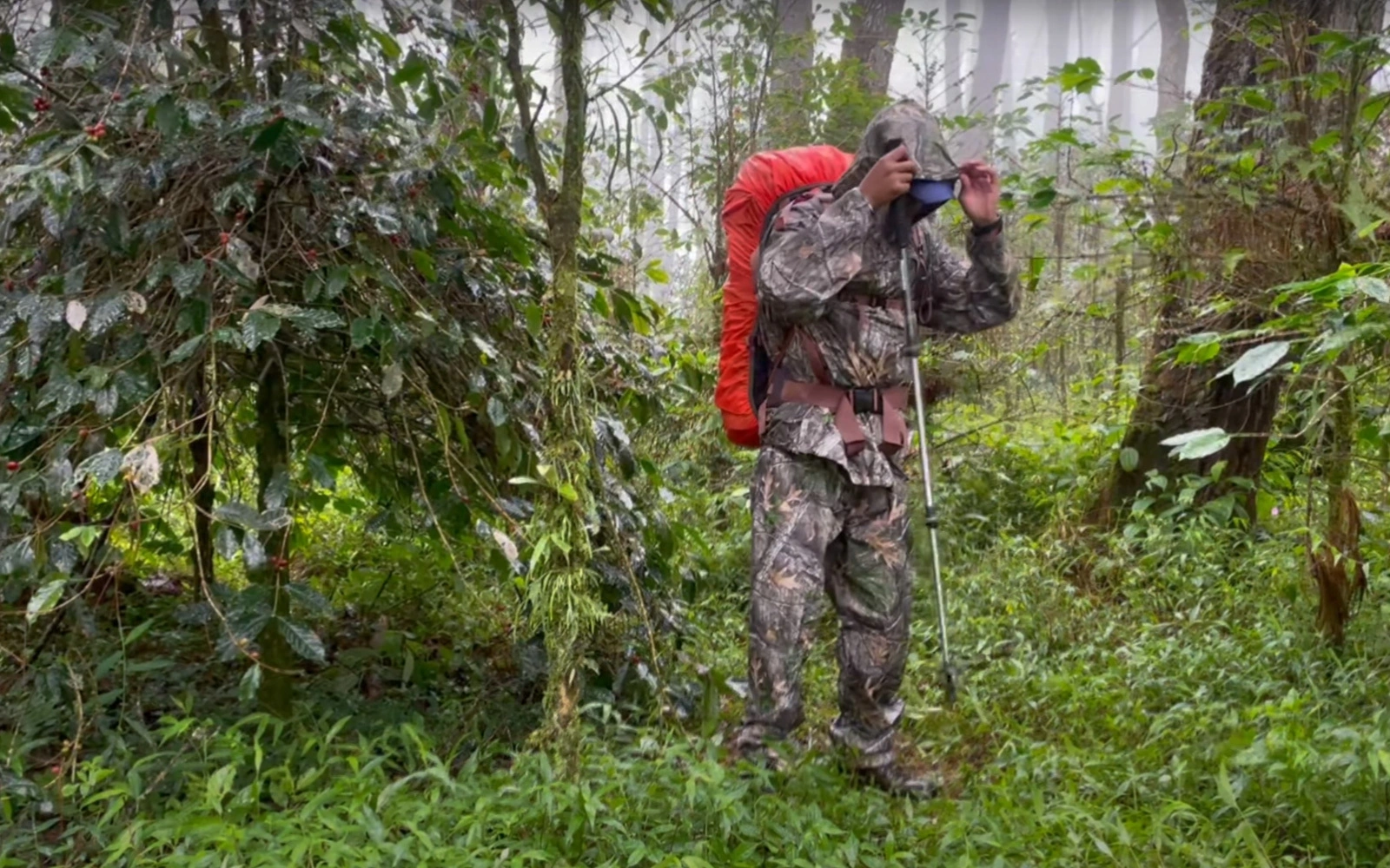 Essential Gear for Rainy Forest Campers - Camouflage Rain Suit 4