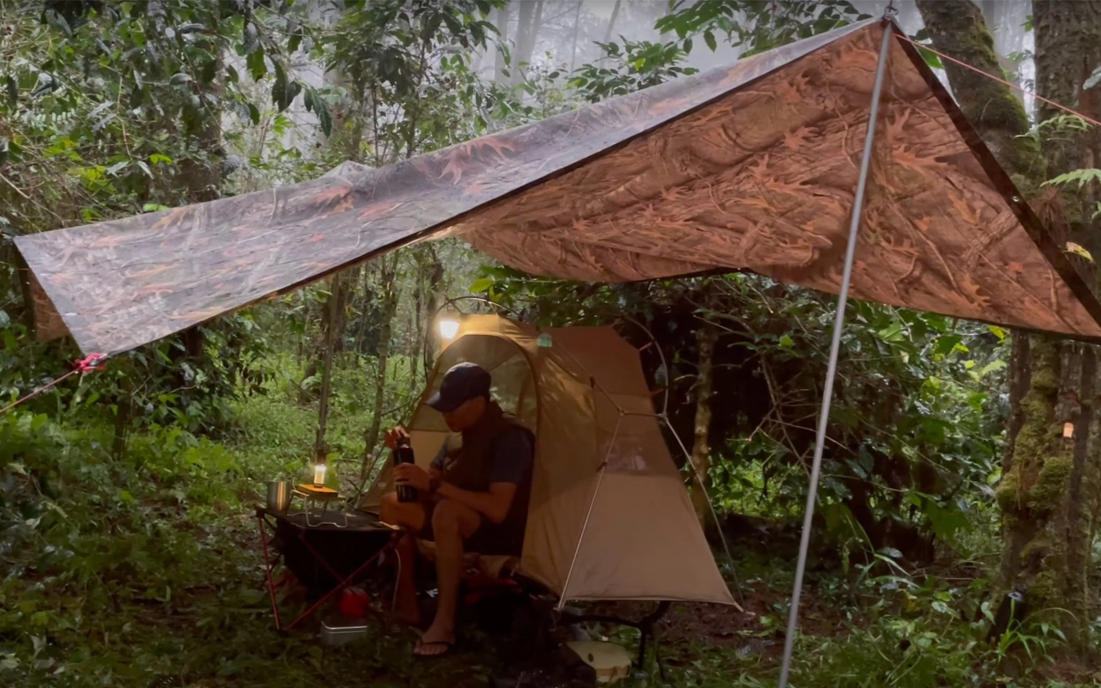 Essential Gear for Rainy Forest Campers - Camouflage Rain Suit 9