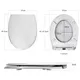 Duroplast Slow Close Toilet Seat by Fanmitrk 6