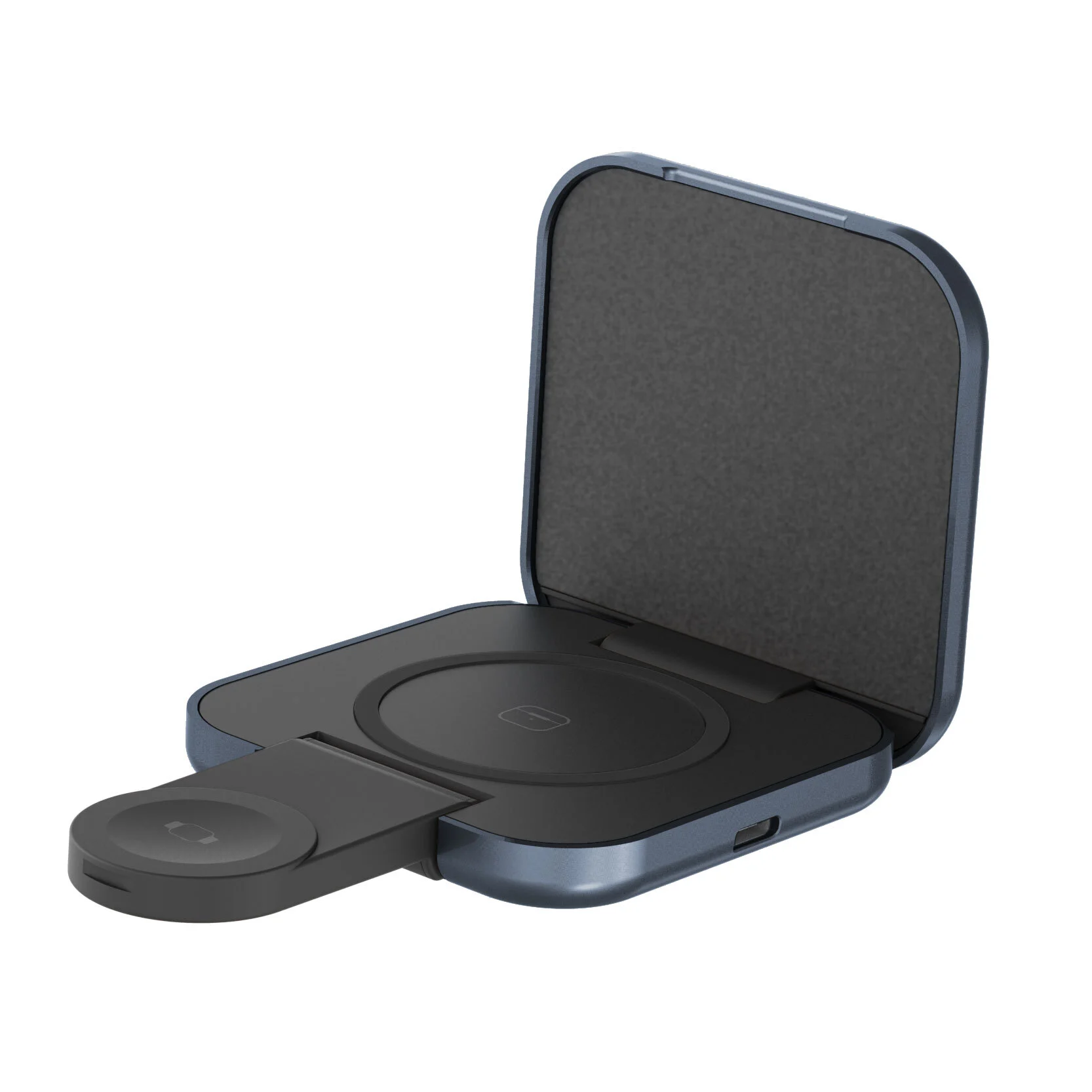 3 in 1 Apple Wireless Charger Aluminiumlegierung + Glas mit hohem Aluminiumoxidgehalt + ABS + PC - - 4