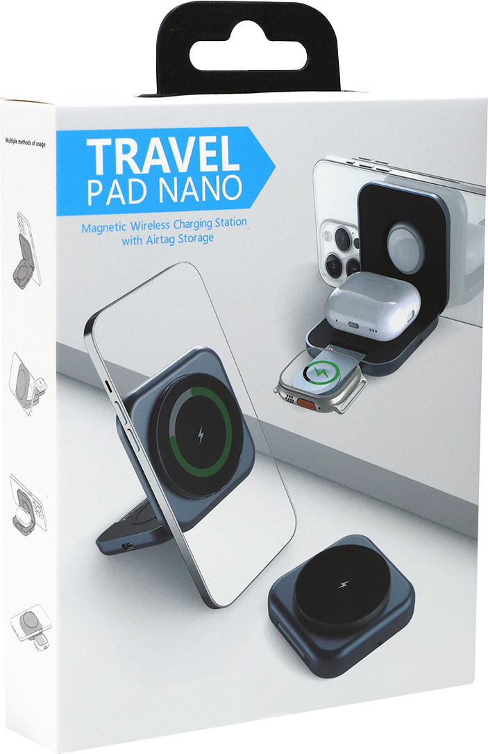 Chargeur sans fil magnétique Portable Qi2 3 en 1, 15W, pour IPhone 3W, iWatch 5W, Airpod, nouveau Design 7