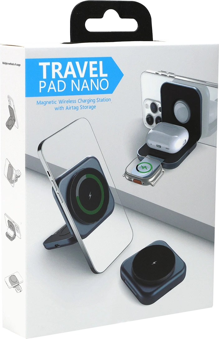 3 in 1 Apple Wireless Charger Aluminiumlegierung + Glas mit hohem Aluminiumoxidgehalt + ABS + PC - - 7