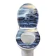 D Shaped Patterned Toilet Seat Wholesale - Fanmitrk 4
