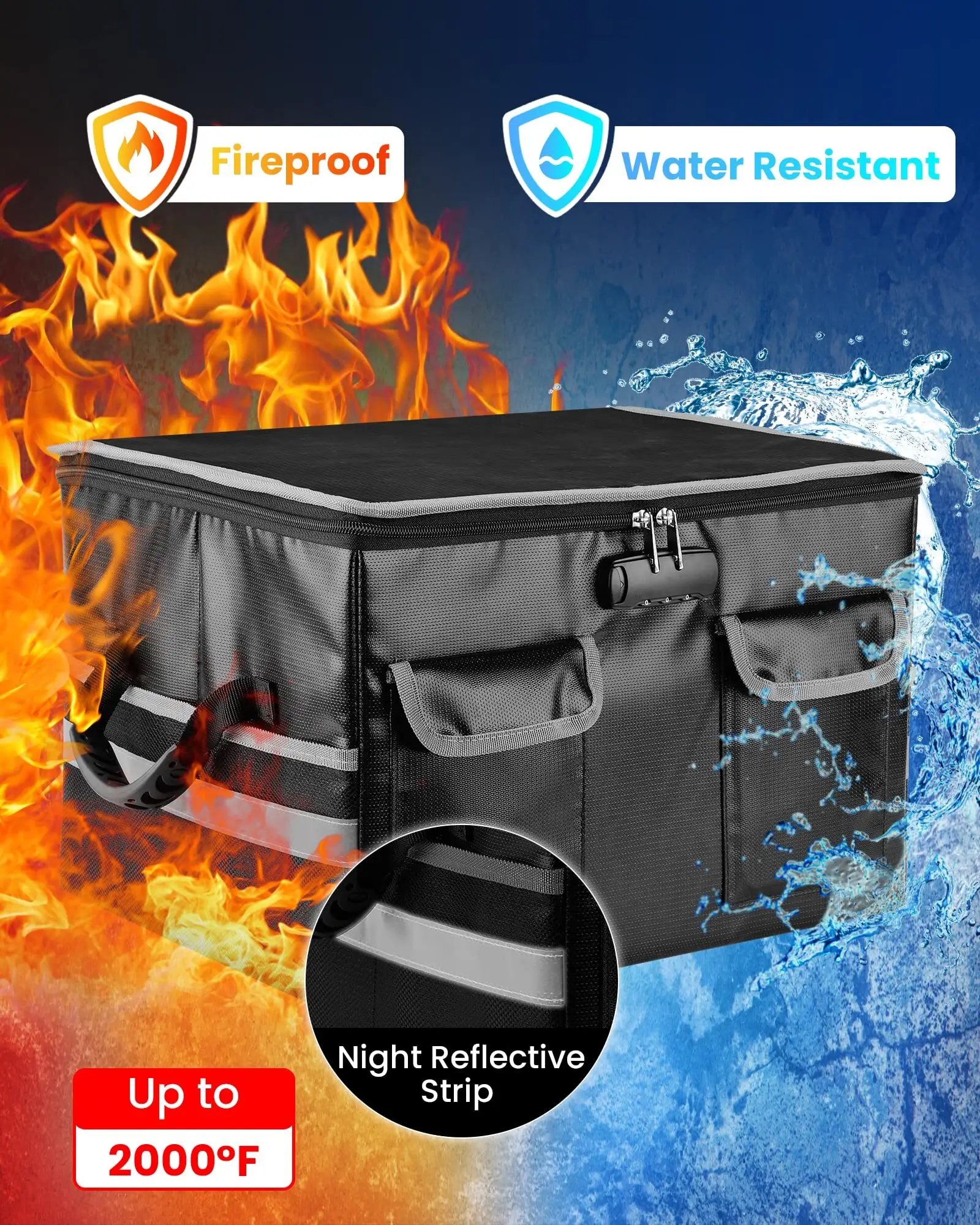 Customized Fire and Waterproof Storage Box Made in China for Apartment 2