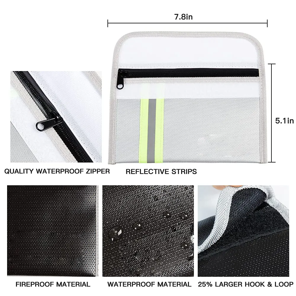 Best Fire and Waterproof Document Bag for Wholesale Manufacturing 2
