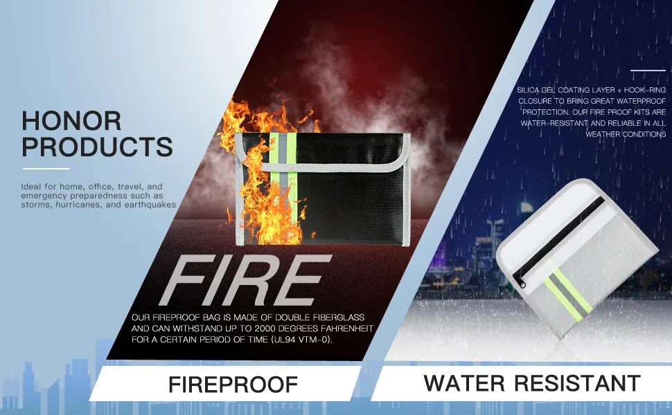 Best Fire and Waterproof Document Bag for Wholesale Manufacturing 9