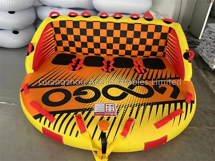 2,3,4 Persons Inflatable Rotating Towable Boat Aqua Speed Flying Boat 1