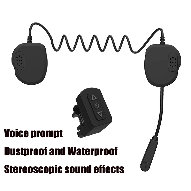 Bluetooth Helmet Headset Headphones for Motorcycle Helmet V5.0 Wireless Helmet Headset with Excellent Sound Quality 1