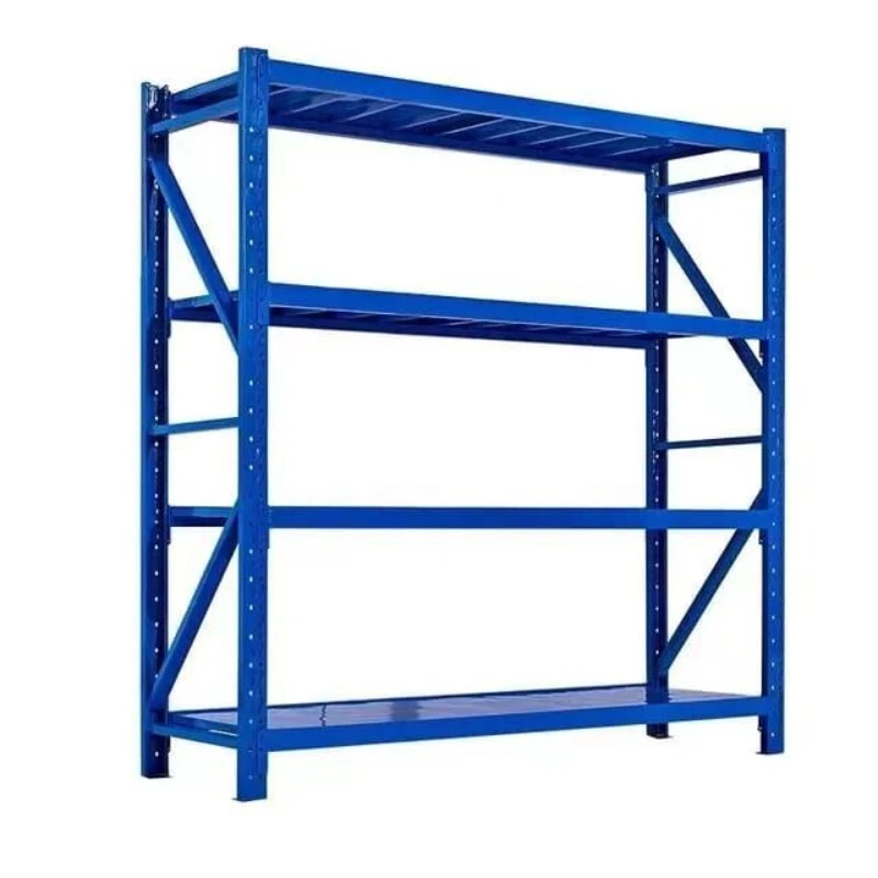 Sistema de estanterías de almacén de estanterías de almacenamiento de acero metálico 1