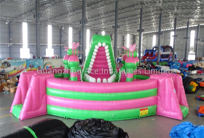 Fun Kids Inflatable Crocodile Bouncer Bounce House Ball Pit 1