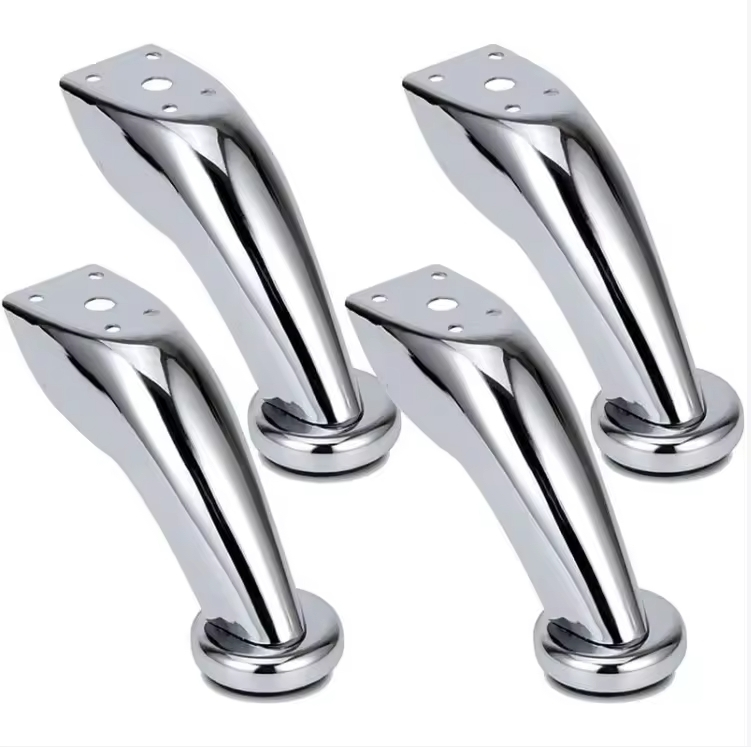 Sofá con patas de metal Sofá con patas plateadas Fabricante ZHD 1